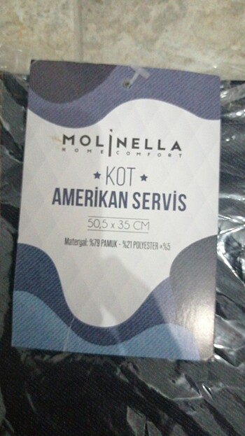 Diğer Molinella kot amerikan servis 