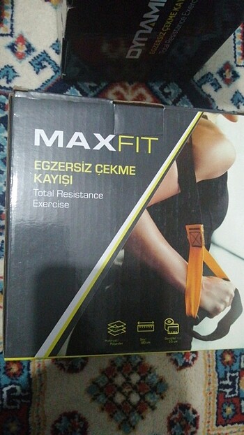 Max, fit egzersiz çekme kayışı 