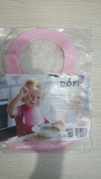 Dofi baby silikon mama önlüğü 