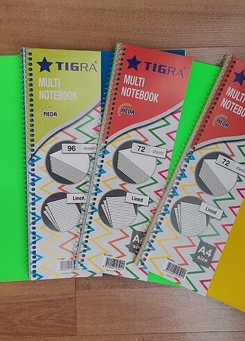  Beden SIFIR ETİKETİ ÜZERİNDE DEFTERLER