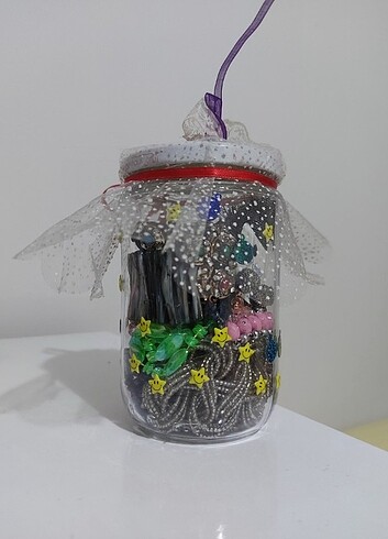 Beden Takı Kavanozu Gizemli Jewelry Jar