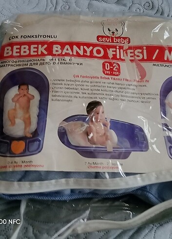 Bebek banyo filesi