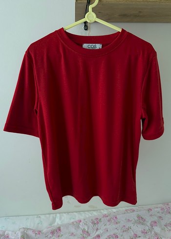 Cos Kirmizi Basic Tisort