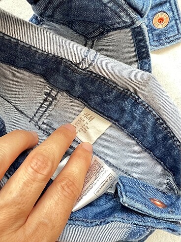 H&M Kız bebek kot tulum