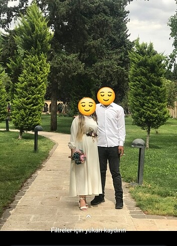 Diğer Krem elbise
