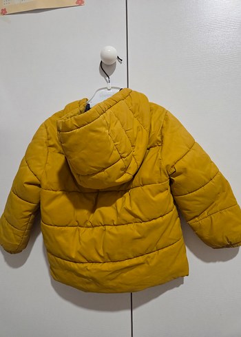 Sarı Kapitone Erkek Çocuk Mont - Görsel 2
