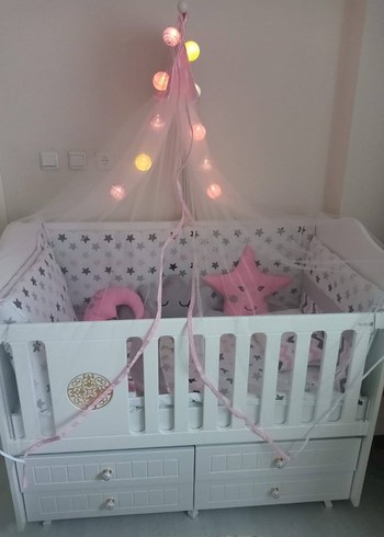 beşik koruma örtüsü nevresimi - Görsel 2