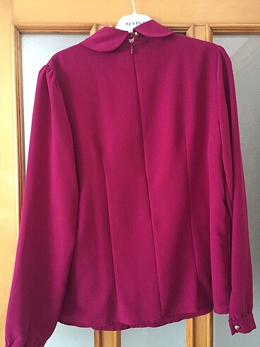 48 Beden pembe Renk Gömlek şarabi pembe 48 beden bir iki beden küçükler de alabilir