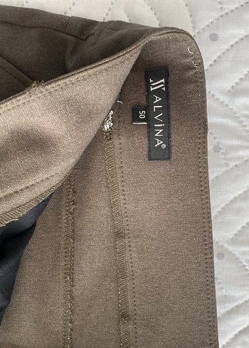 50 Beden Haki yeşil Kadın pantolon 96cm 50 beden