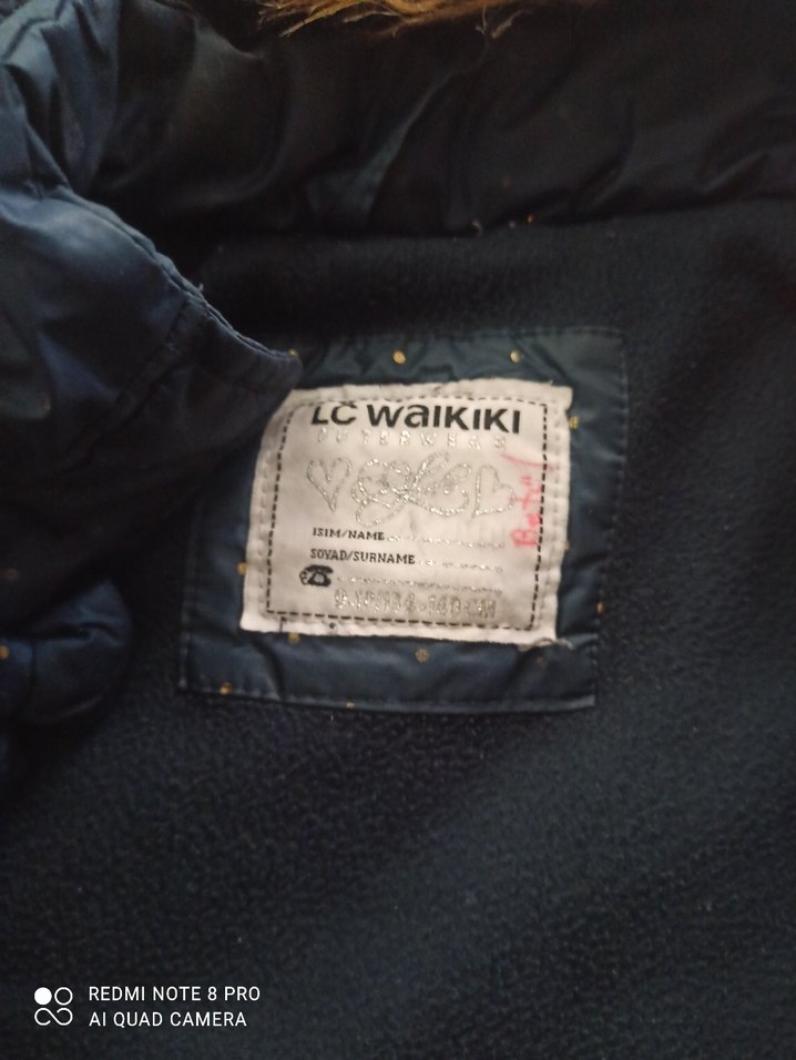 kız çocuk Mont - Görsel 4