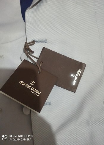 Gri Düğmeli Erkek Takım Elbise Ceketi - Görsel 2