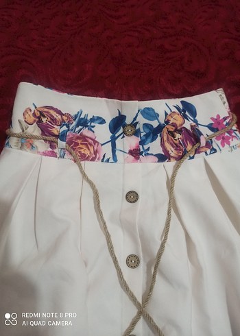 Çiçek Desenli uzun etek - Görsel 7