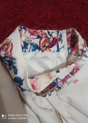 Çiçek Desenli uzun etek - Görsel 5