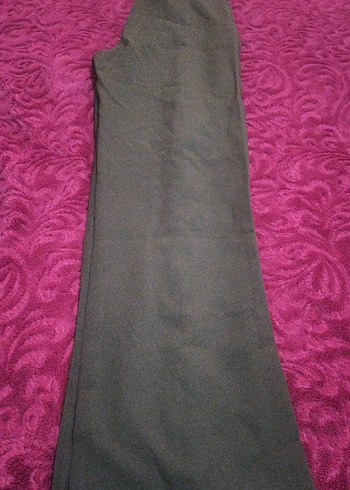 Kadın kahverengi Kumaş Pantolon - Görsel 5