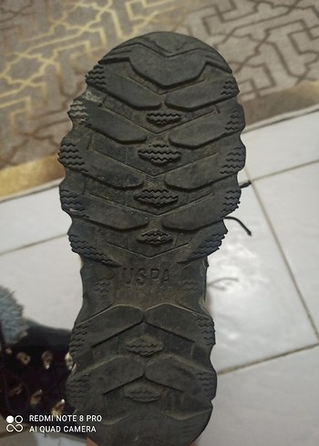 Gri  Kürklü Bot - Görsel 5