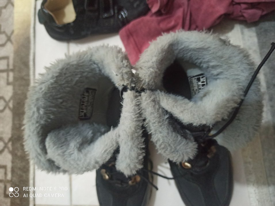 Gri  Kürklü Bot - Görsel 4