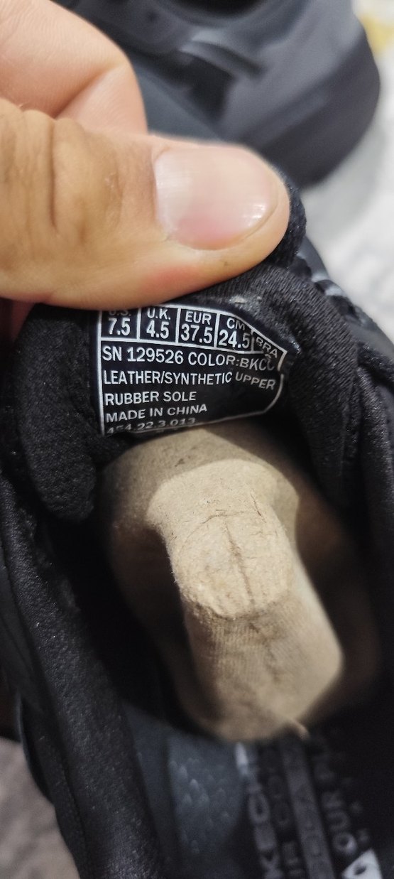 Siyah Outdoor Erkek Ayakkabı Velcro - Görsel 3