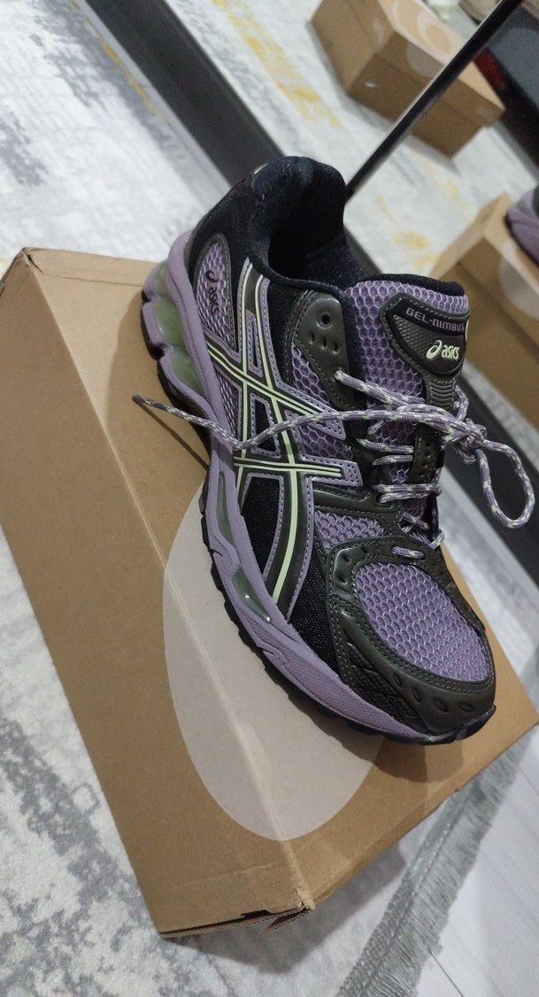 Asics Erkek Mor Spor Ayakkabı - Görsel 2