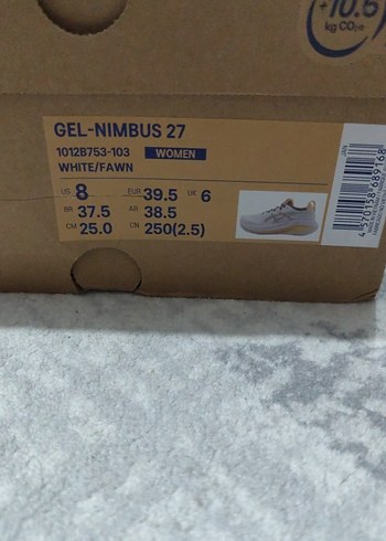 Erkek Spor Ayakkabısı Asics Bağcıklı Bej Gri - Görsel 3