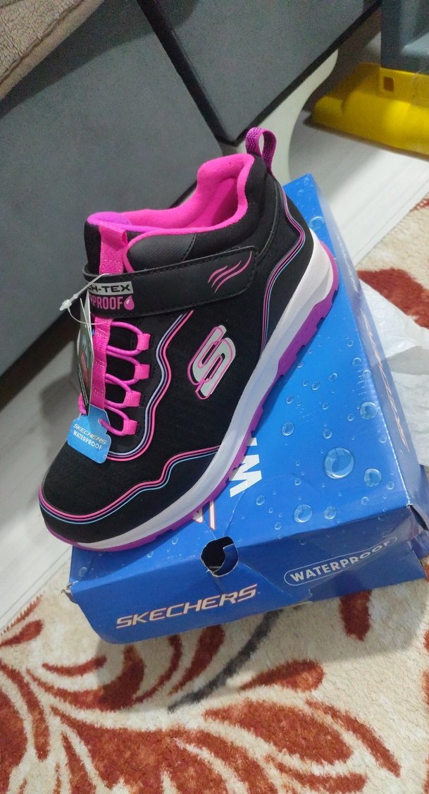 Pembe Renkli Kız Çocuk Spor Ayakkabı - Görsel 2