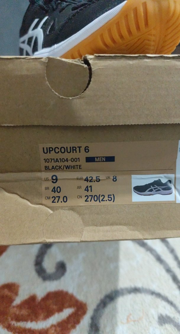 Asics Siyah Erkek Spor Ayakkabı - Görsel 3