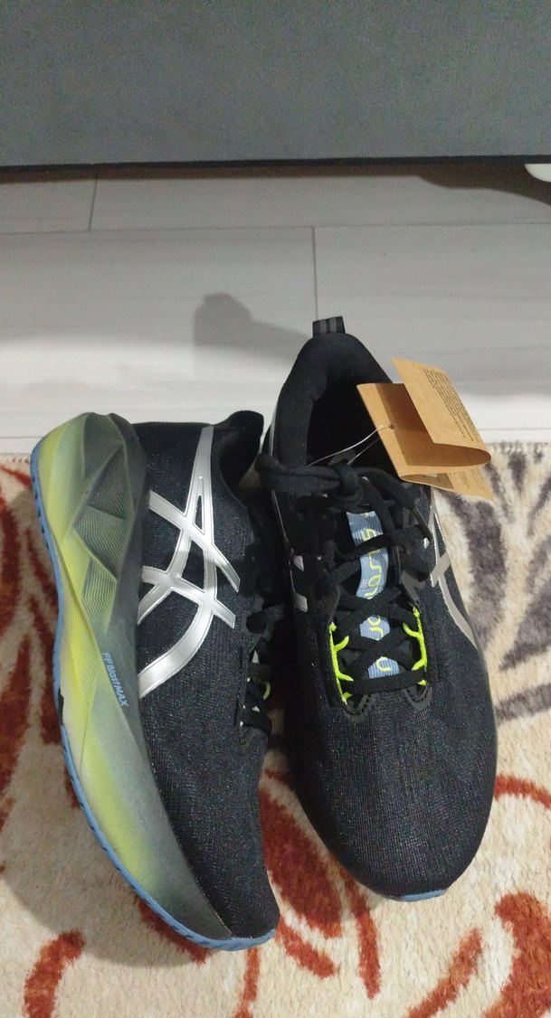 Siyah Erkek Spor Koşu Ayakkabısı Velcro - Görsel 2