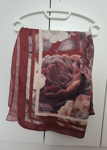 Diğer Bordo Desenli Kadın Şal