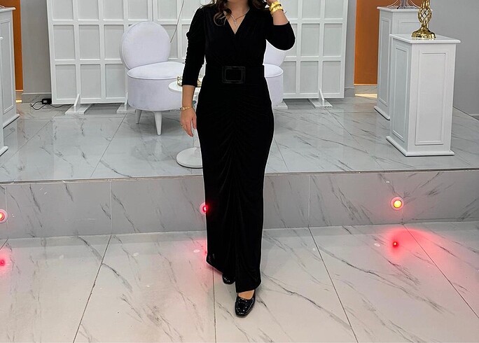 Zara Siyah abiye elbise