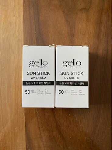 Gello stick güneş kremi