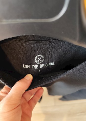 s Beden Siyah Kadın Uzun Kollu Sweatshirt