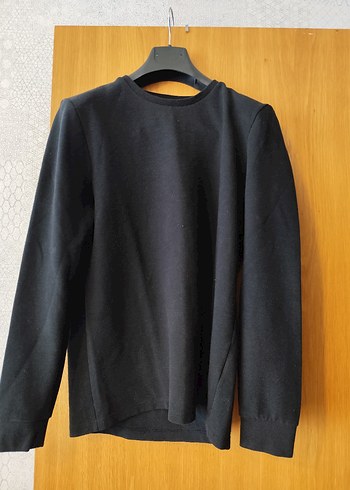 Loft Siyah Kadın Uzun Kollu Sweatshirt