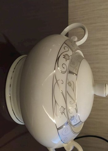 Gri desenli beyaz kapaklı çorba kasesi - Görsel 4