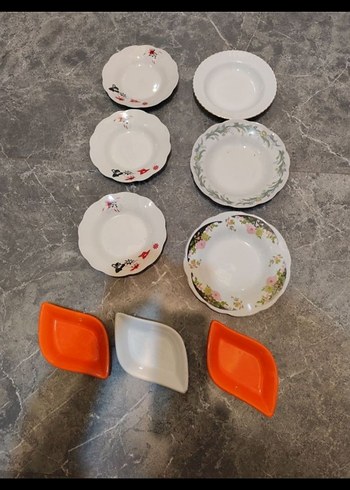 Çeşitli Desenlerde Beyaz Yemek Tabakları - Görsel 7