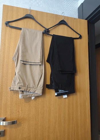 Erkek Camel Renk Kemerli Regular Fit Pantolon - Görsel 2