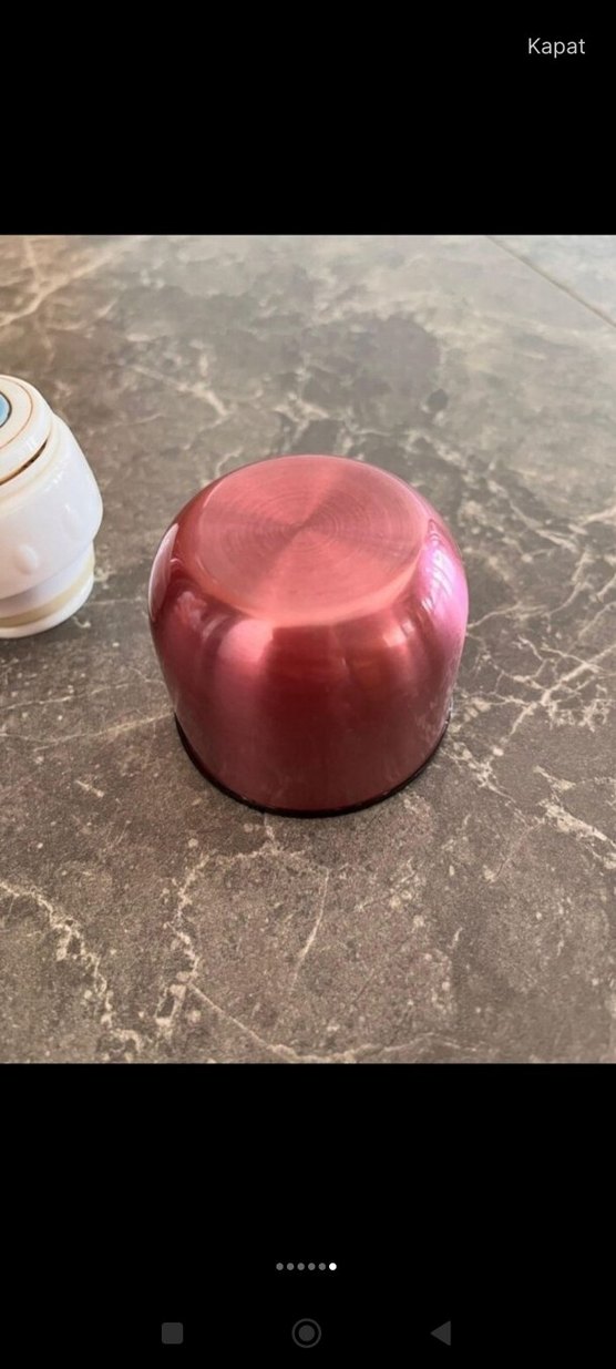 Bordo Renkli Spor Termos Matara - Görsel 5