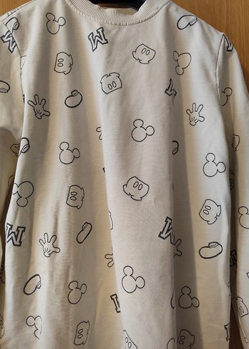 Uzun Kollu Baskılı Hamile Tuniği - Görsel 3