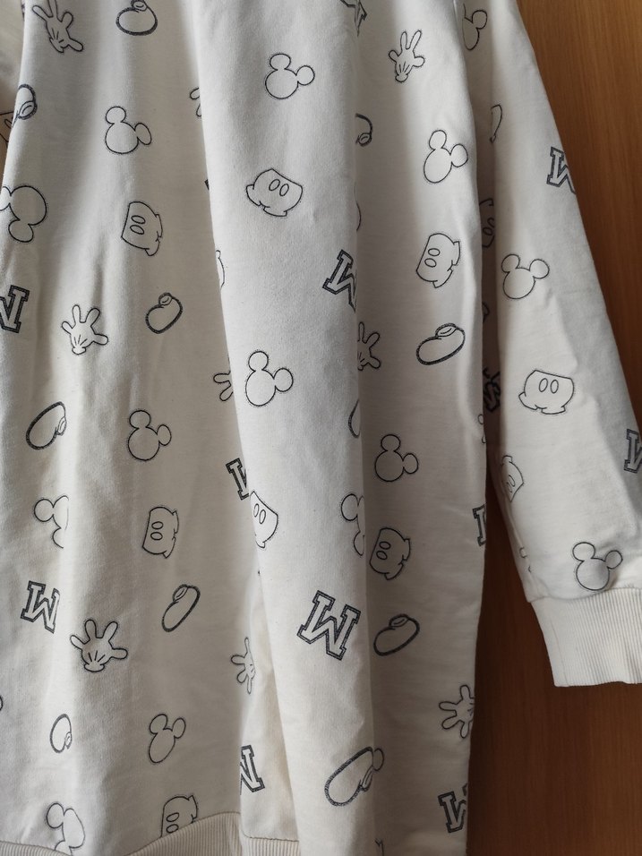 Uzun Kollu Baskılı Hamile Tuniği - Görsel 5