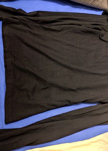 Beyaz Drapeli Straplez Hamile Bluzu - Görsel 5