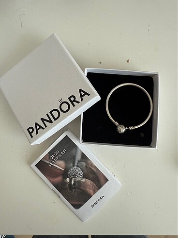 Orijinal Pandora moments bangle bileklik