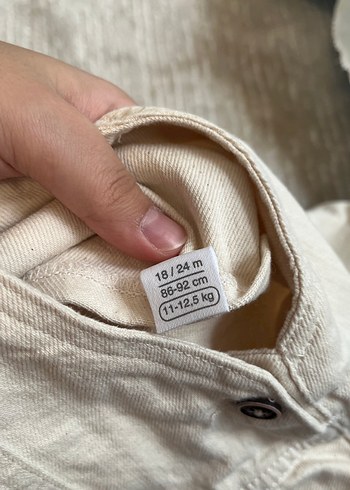 Bej Erkek çocuk salopet - Görsel 2