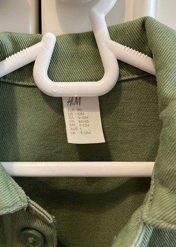 Düğmeli Yeşil Erkek Çocuk Ceketi - Görsel 2