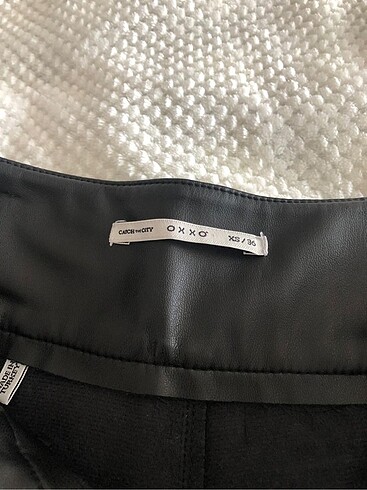 Oxxo Siyah Deri Pantolon - Görsel 6