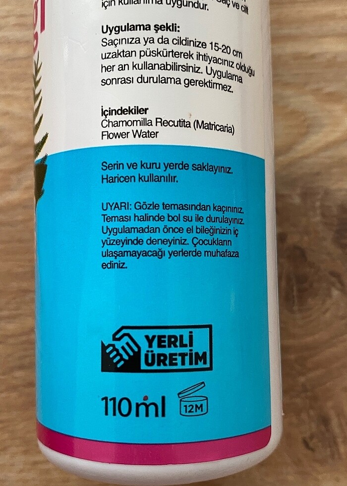 Papatya suyu - Görsel 2