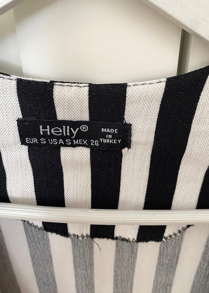 Kadın çizgili ceket - Görsel 3