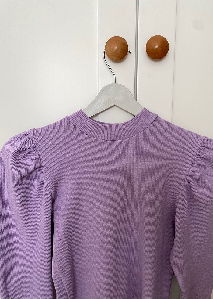 Lila bluz - Görsel 2