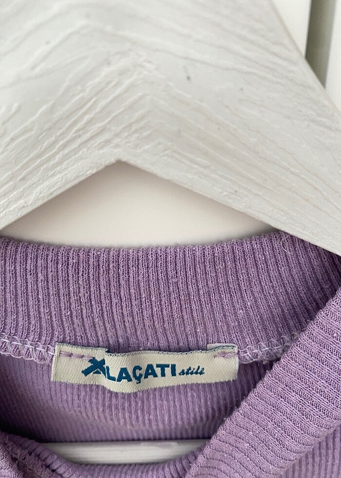 Lila bluz - Görsel 3