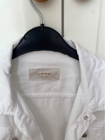 Kadın beyaz ceket - Görsel 5