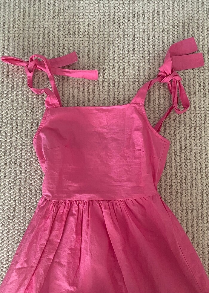 Pembe elbise yazlık de facto - Görsel 2