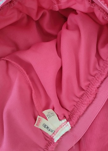 11-12 Yaş Beden Kız Çocuk Pembe tütü Etek