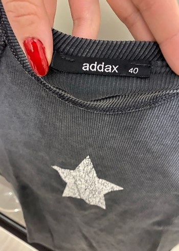 Kız Çocuk Gri Kısa Kollu Baskılı Tişört - Görsel 3